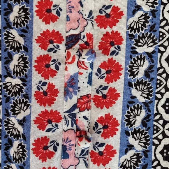 Talbots sleeveless Summer Maxi dress size 12P Rayon-Soft Comfy Swingy Material - Picture 2 of 7